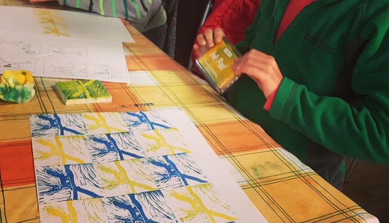 Family Friendly Printmaking with Amanda Hillier