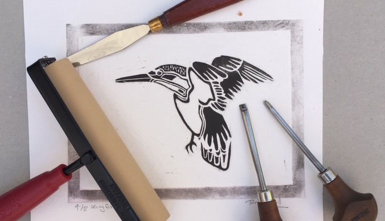 Linoprinting For Absolute Beginners with Rod Sheppard
