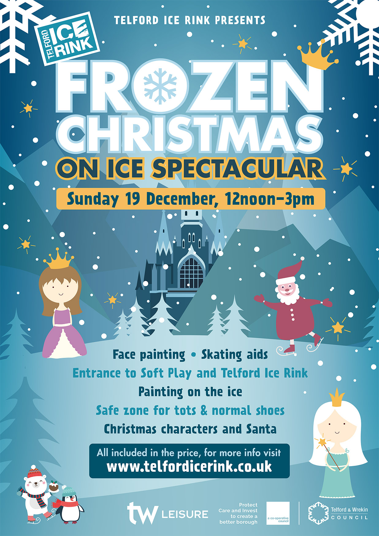 A Frozen Christmas on Ice