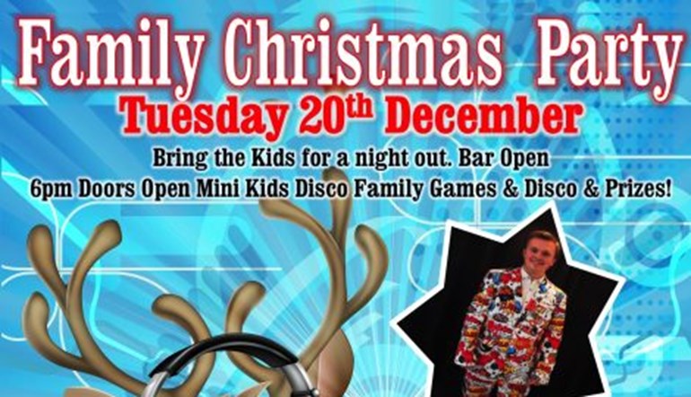 Family Christmas Party Night