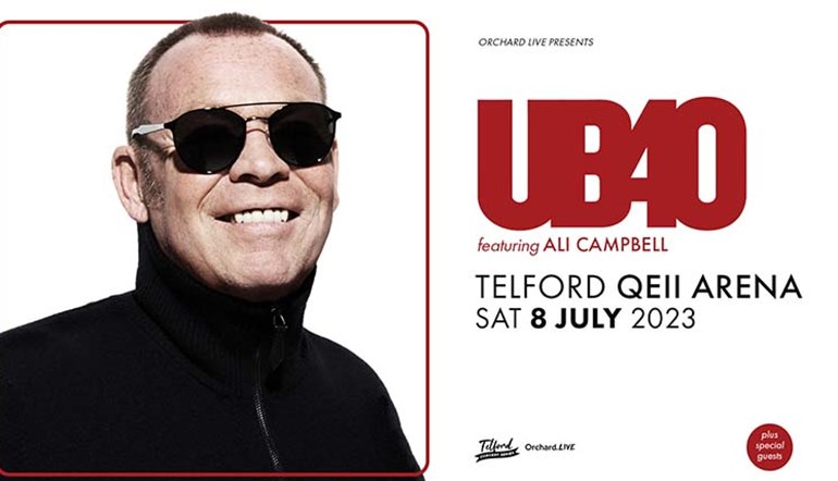 Telford Concert Series Presents UB40 feat. Ali Campbell