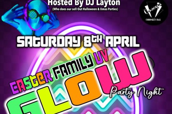 Easter Family Glow Uv Party Night