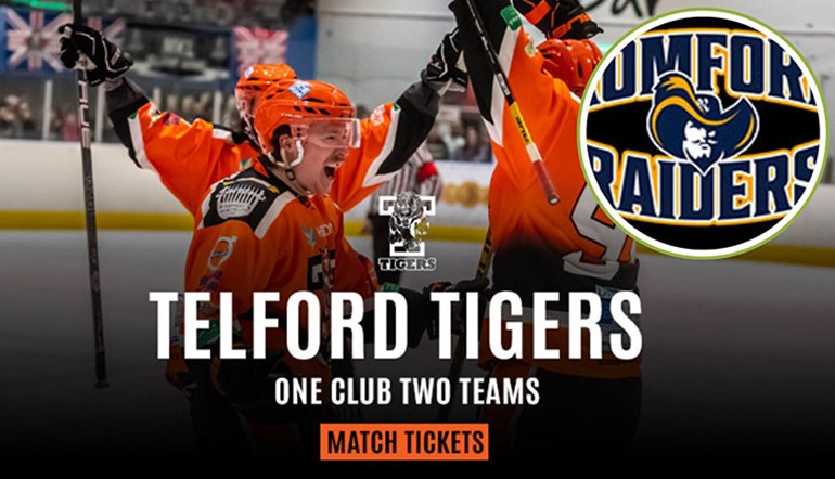 Autocraft Telford Tigers Vs Romford Raiders