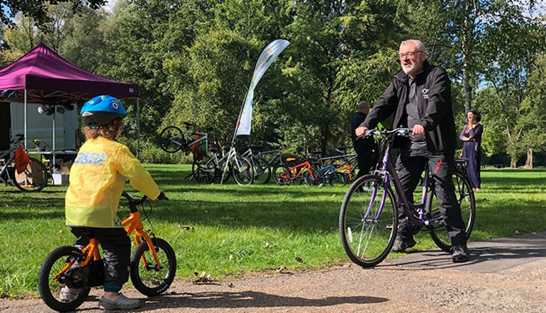 Telford Bike Hub: Learn To Ride at Comer Woods