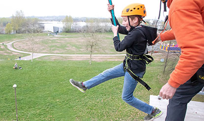 Telford Aerial Adventure: The Free Fall