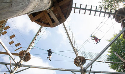 Telford Aerial Adventure: The High Ropes