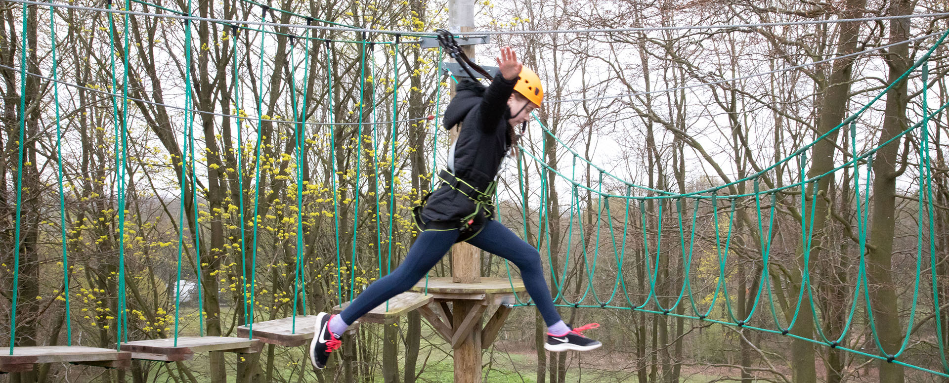 Telford Aerial Adventure: The High Ropes