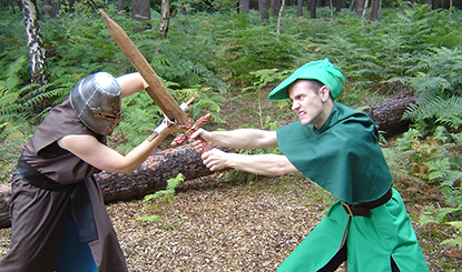 Robin Hood Rescues The Forest